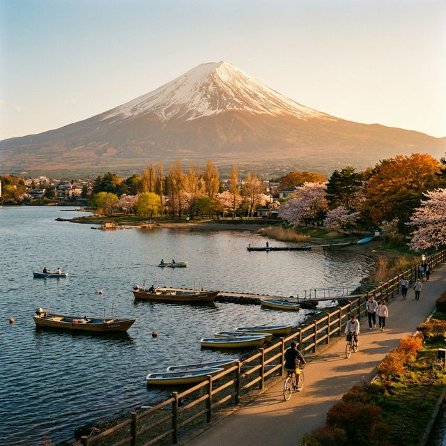 Activities at Lake Kawaguchiko